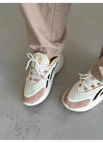 КРОСІВКИ ЖІНОЧІ ADIDAS OZELIA BEIGE BLACK АДІДАС ОЗЕЛІЯ No Brand чорні демісезони (368868652)