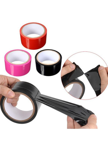 Скотч для связывания БДСМ виниловый Scandal Lovers лента для связывания рук винил No Brand (303879255)