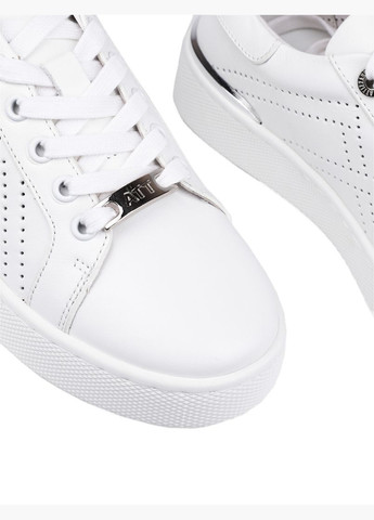 Білі жіночі кеди 2206-c11 білий шкіра MIRATON