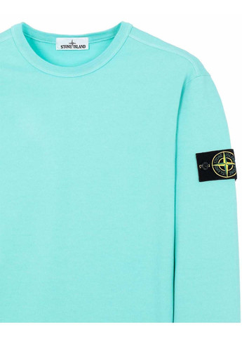Блакитний світшот Stone Island (285738929)