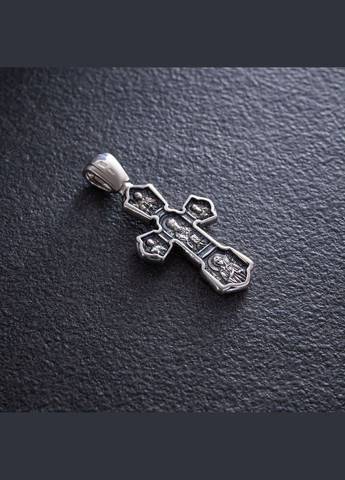 Православний хрест Розп'яття Христове. Св. Миколай Чудотворець 133080 Oniks (266265621)