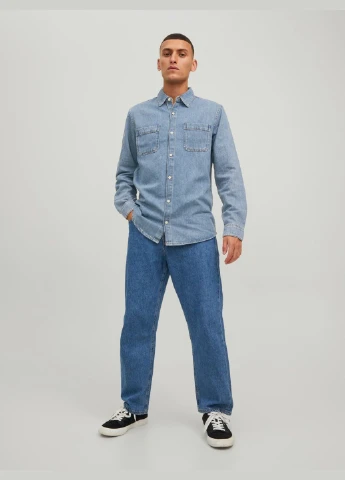 Сорочка демісезон,синій,JACK&JONES Jack & Jones (289354555)
