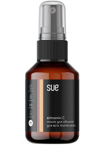 Тонік для обличчя "Вітамін С" 60ml (1450741-34921887) Sue (368664988)