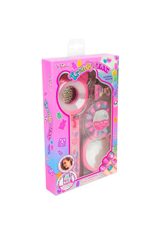 Детский набор косметики для маникюра с лампой для селфи, накладными ногтями и аксессуарами - No Brand T257S (371924065)