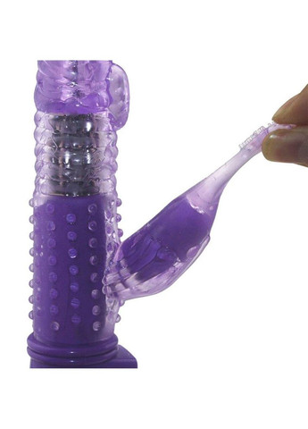 Вибратор многофункциональный для женщин с клиторальным отростком 36 режимов Розовый No Brand (340914244)