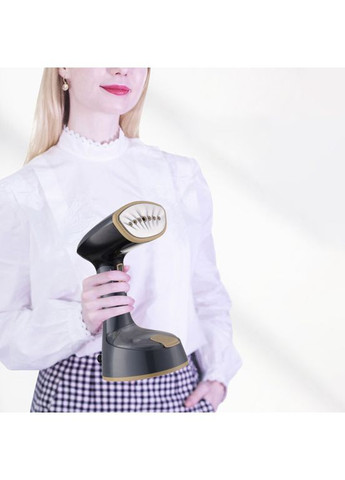 Ручний відпарювач 1300 Вт компактна парова праска зі швидким нагріванням парогенератор Чорний (BM494) Sokany (372603076)