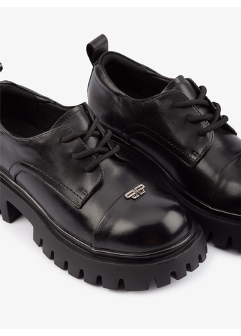 Buts Женские туфли на низком ходу 1100753 черный з натуральная кожа, — демисезон (302893966)