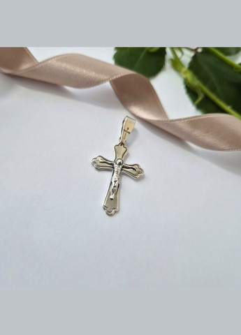 Серебряный прямой крест с распятием серебро 925 пробы черненное 1024 2.54г No Brand (306741188)