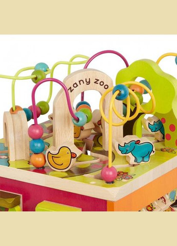 Розвиваюча Дерев'яна Іграшка - Зоо-Куб Battat (339781030)