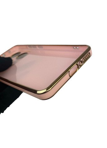 Чехол для Redmi Note 14 5G с защитой камеры с золотой окантовкой на редми нот 14 пудровый gs1 Xiaomi (366234320)