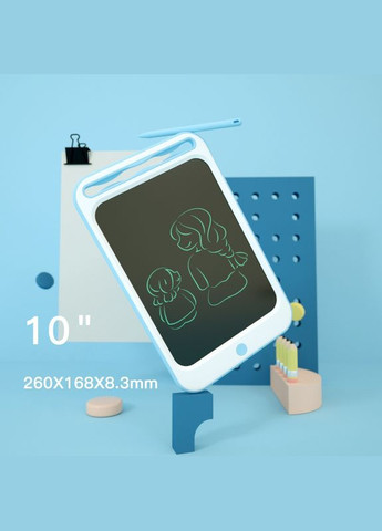 Детский LCD планшет для рисования 10″, голубой () Beiens ZJ16blue (328447744)