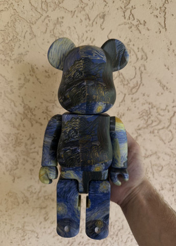 Коллекционная игрушка BearBrick фигурка статуэтка биарбрик 28 см 400% Van Gogh No Brand (322197385)