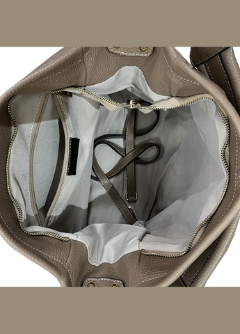 Сумка жіноча шкіряна бежева італійська класична (Д/Ш/В) 31/14/24(см) Felicita (336377614)