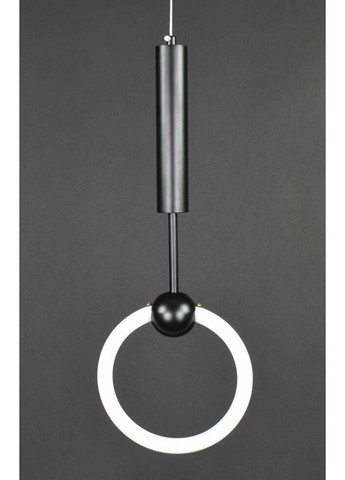 Люстра светодиодная подвесная LED светильник для квартиры на потолок лэд 27859 Черный 65-150х6х20 см. Sunnysky (324396576)