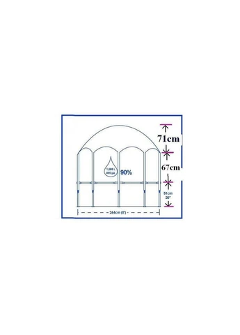 Каркасний басейн 244 x 51 см 56432 Bestway (342109531)