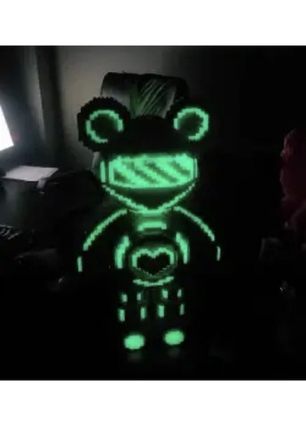 Bearbrick конструктор мишка 50 см большой 4031 деталь 3d подарок для детей и взрослых No Brand (370030842)