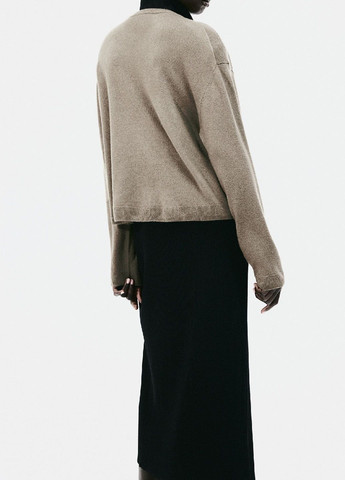 Серо-коричневый демисезонный свитер H&M