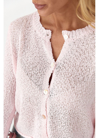 Розовый демисезонный кардиган Lurex