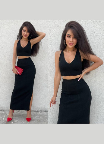 Стильный костюмчик из мелкой вязки Vakko (342099317)