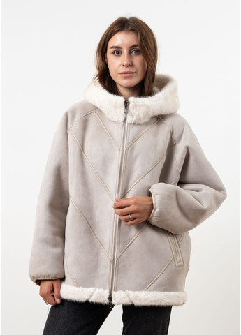 Молочный зимний Пуховик MissLynx