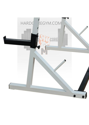 Стійки для присідання, жима лежачи та стоя, під штангу зі страховкою та турнік БІЛІ No Brand (326596762)