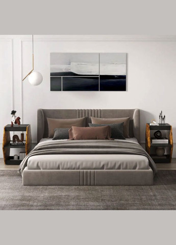 Комплект журнальних столиків Neka шестикутний Costway (362027980)