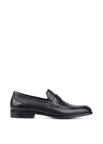 Черные мужские туфли j2352-013-c515 черная кожа Miguel Miratez