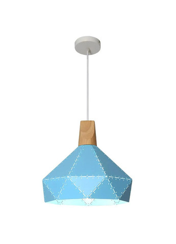 Люстра підвісна для кухні PL018-M блакитна в скандинавському стилі Valeso (342069335)