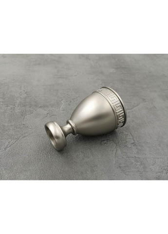 Карниз Афина гладкая штанга одинарный модерн 25 мм 300 см Сатин Quadrum (352782525)