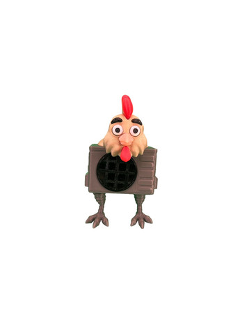 Игрушка Tirilikalika tirilikaliko – курица – кондиционер из серии Italian Brainrot, серый 12 см (IBR10003) DrukHouse3D (352166160)