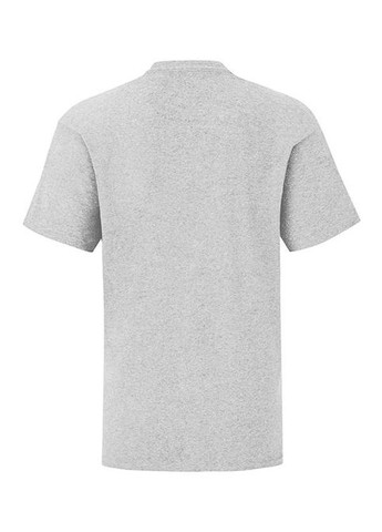 Серая летняя футболка детская kids iconic t серый (061023094104) Fruit of the Loom