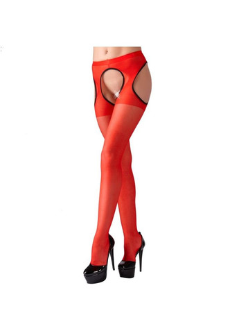 Сексуальные красные колготки с вырезами "Rajstopy sex" S/M Cottelli Collection (303136469)