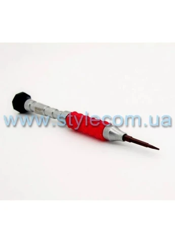 Отвертка Yaxun Pentalobe стальная 0,8х25 мм для Apple iPhone 4 5 6 No Brand (398533477)