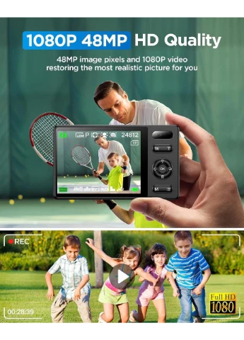Дитяча цифрова камера PEEIPM 48MP (ВІТРИНА, НОВА) No Brand (382971717)