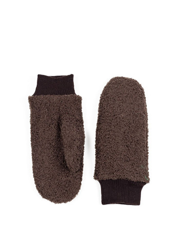 Варежки женские искусственный мех каракуль коричневые ХАРВИ LuckyLOOK 585-249 (322791754)