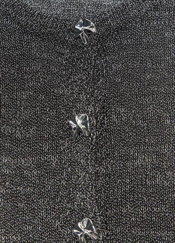 Графитовый демисезонный кардиган Zara