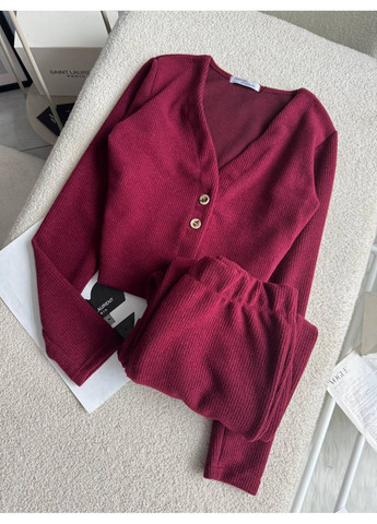 Жіночий костюм кардиган + штани KaraMix (371410642)