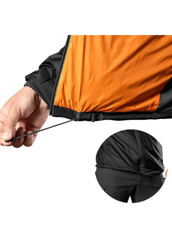 Чорна демісезонна куртка taurus black Camotec