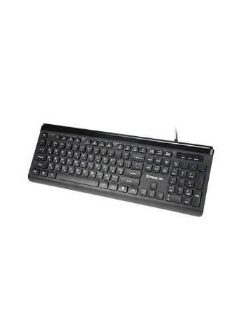 Клавіатура Real-El 7085 Comfort Black (275092370)