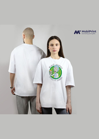 Футболка оверсайз Рік та Морті (Rick and Morty) MobiPrint (293943984)