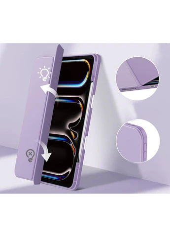 Чохол Soft Edge TPU для Apple iPad Pro 13" M4 Purple (711719) BeCover (338562964)