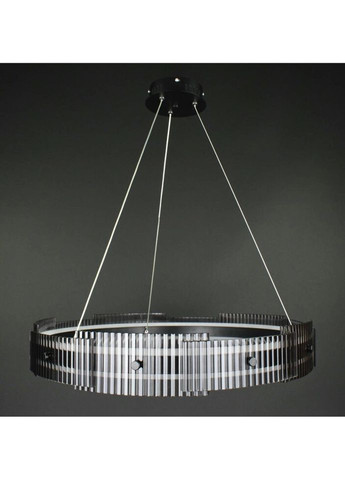 Люстра світлодіодна підвісна LED світильник для квартири на стелю ледве 27942 Чорний 30-100х61х61 см. Sunnysky (324396306)