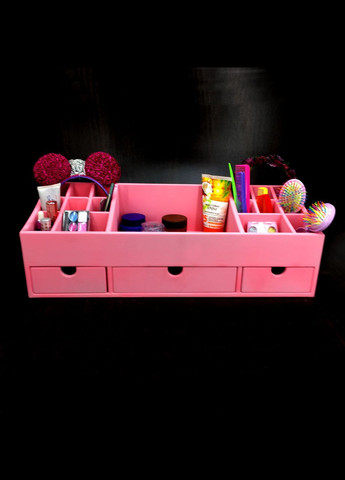 Органайзер для косметики з дерева Терезія барбі (ОДК-008050) No Brand (328078631)