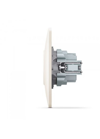 Розетка одинарная с заземлением кремовая BINERA Videx (366298484)