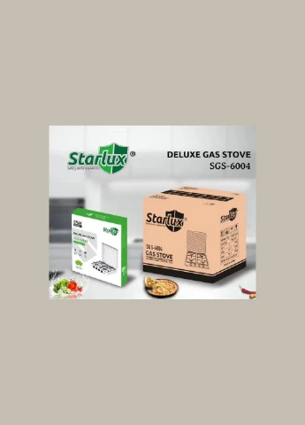 Газова плита STARLUX SGS-6004 на 4 конфорки Kipo (370977879)