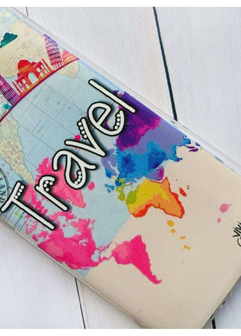 Чехол с утолщёнными углами на Samsung Galaxy A25 (A256):: Путешествие. Travel (принт 321) Creative (360685500)