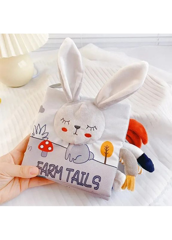 Розвивальна книга-шуршалка MOONBIFFY Rabbit No Brand (366303922)