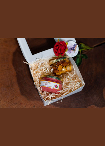 Подарунковий набір “Солодке й хрумке” — 2×100 мл yourbee_honey (342716691)