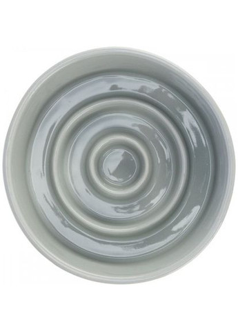 Миска Повільне годування для собак, кераміка, 17 см, 900 мл (сіра/блакитна) Trixie (324625375)