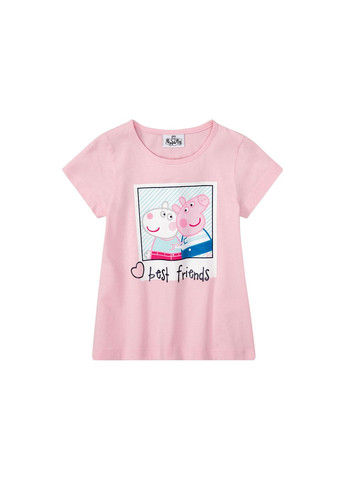 Комбинированная демисезонная футболка набор 2шт. хлопковые для девочки свинка пеппа 381966-2 Peppa Pig